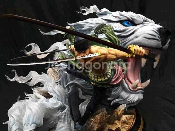 원피스 KOL 조로 레진 피규어--1