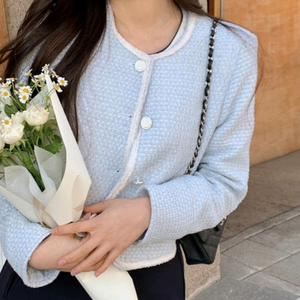 쇼퍼랜드 스프링 브리즈 트위드 자켓 스카이블루 / 베니토 아뜨랑스 로엠 리얼코코 케이클럽 스파오 가내스라 슬로우앤드