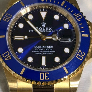 롤렉스 서브마리너 41mm 청금 시계