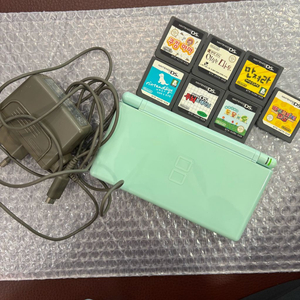 닌텐도 DS Lite 민트 + 알칩 7개 + 충전기