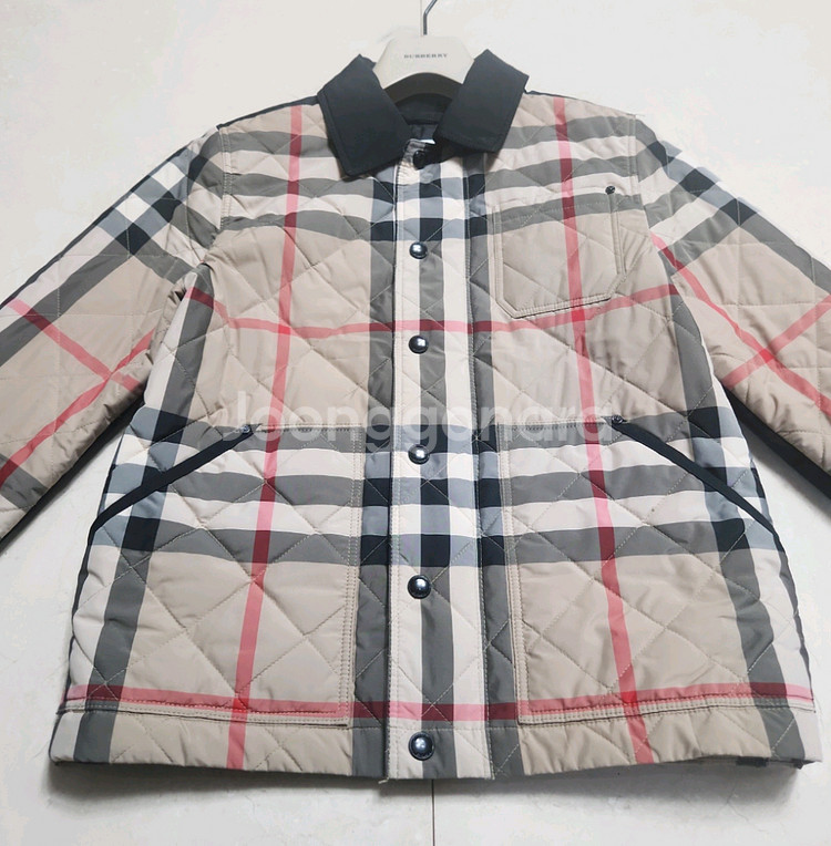 (버버리)키즈/ 퀼팅자켓 12y (신상 뉴라벨)--3