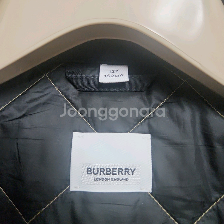 (버버리)키즈/ 퀼팅자켓 12y (신상 뉴라벨)--8