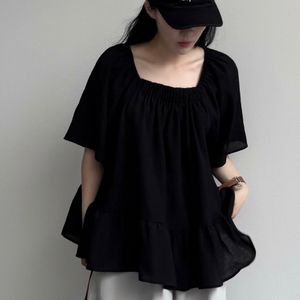 (새제품) 모네 스퀘어넥 블라우스