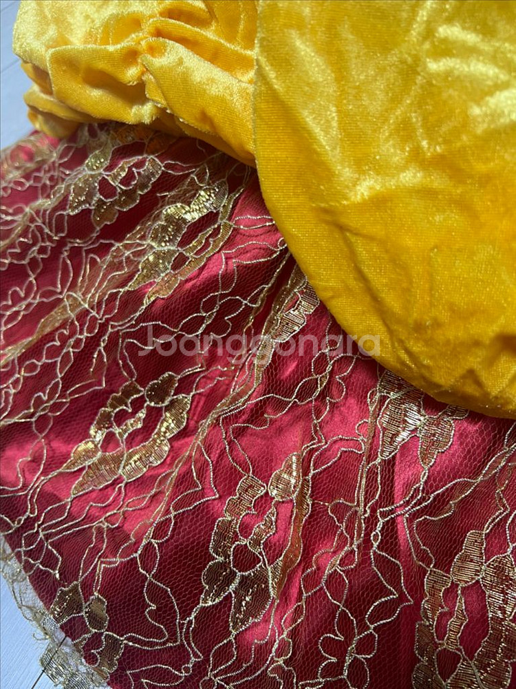 여아 백설공주 드레스 할로윈 코스튬 의상--9