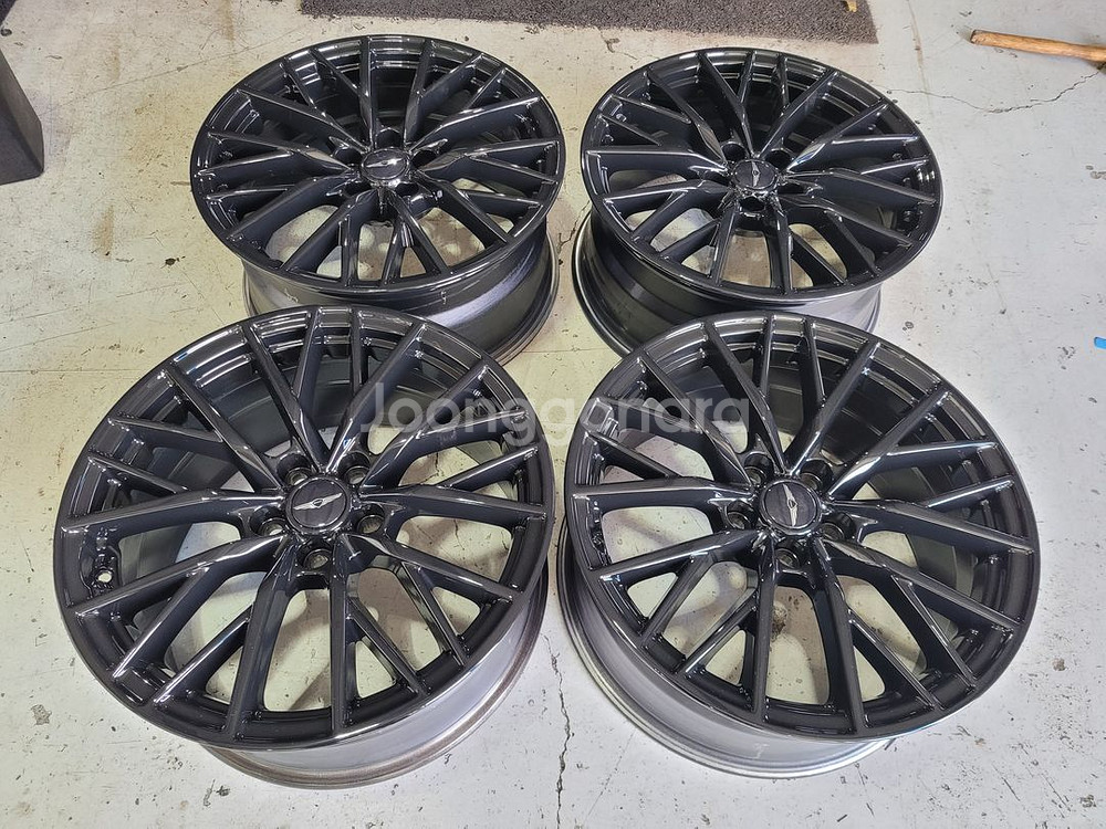 제네시스g80스포츠 19인치 순정품휠타이어--3