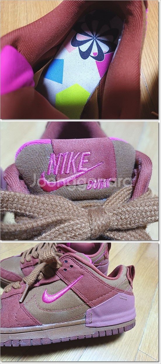 나이키 우먼스 덩크 로우 디스럽트 2 245사이즈--2