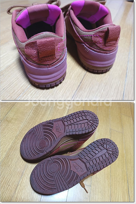 나이키 우먼스 덩크 로우 디스럽트 2 245사이즈--1