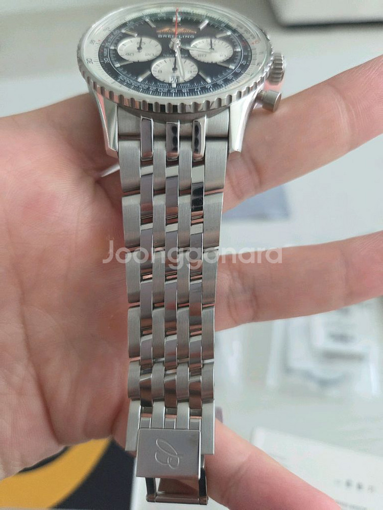 브라이틀링 네비타이머 43mm 신형(정품 가죽 디버클 포함)--2