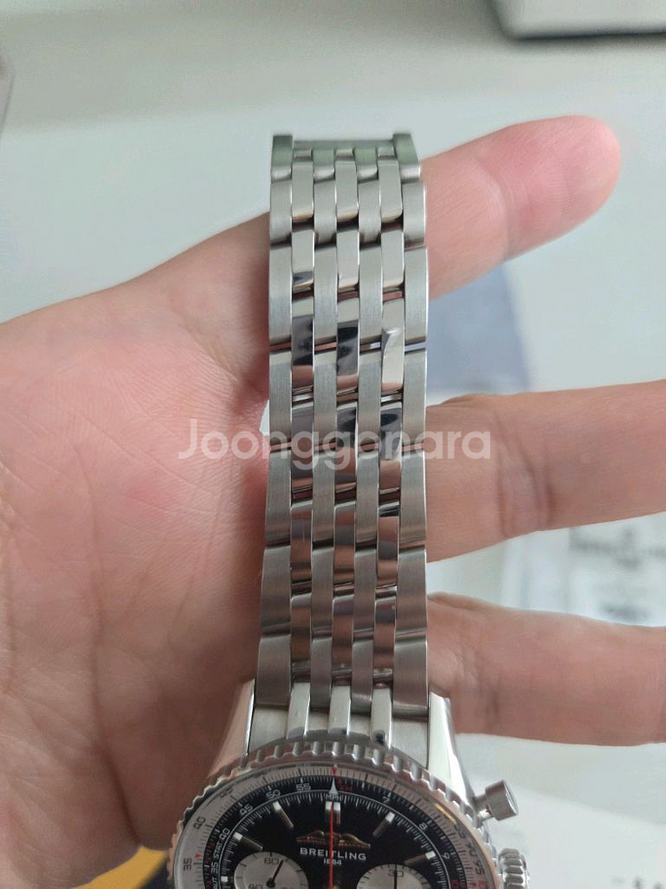 브라이틀링 네비타이머 43mm 신형(정품 가죽 디버클 포함)--3