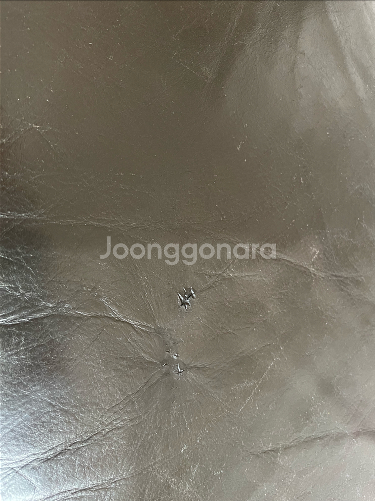 이케아 스톡홀름 3인용 다크 브라운 가죽 소파--6