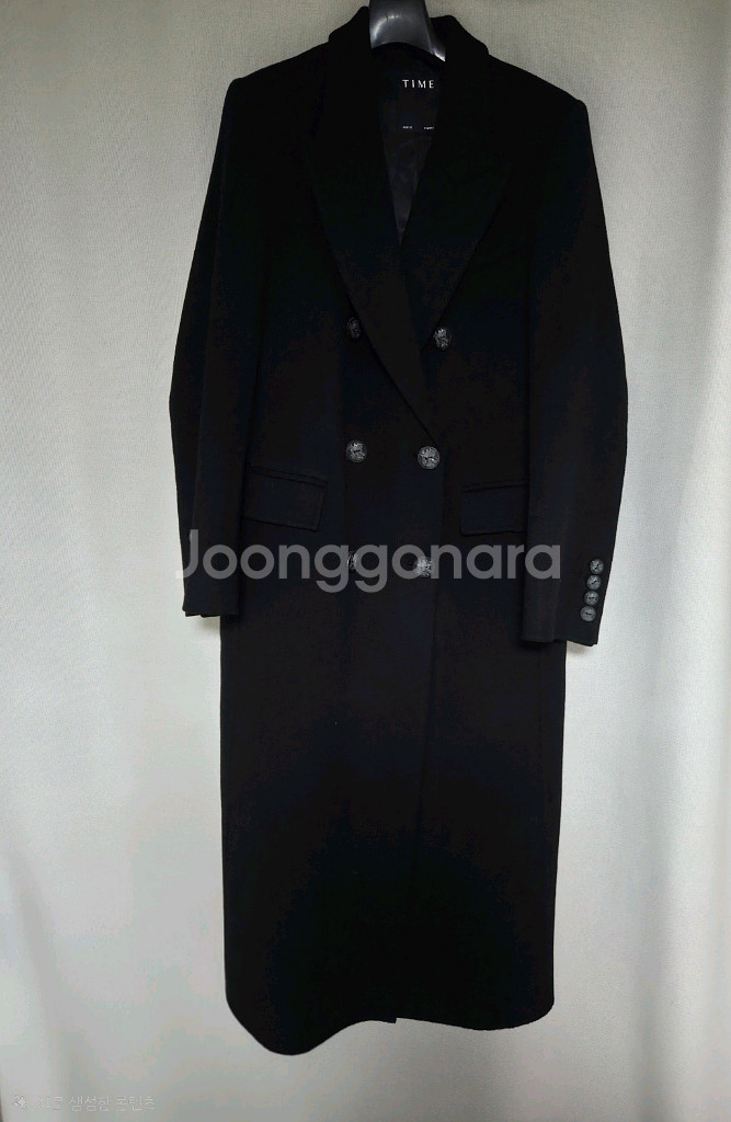 타임 캐쉬미어 더블코트44 (랑방,마인,타임,더캐시미어--6