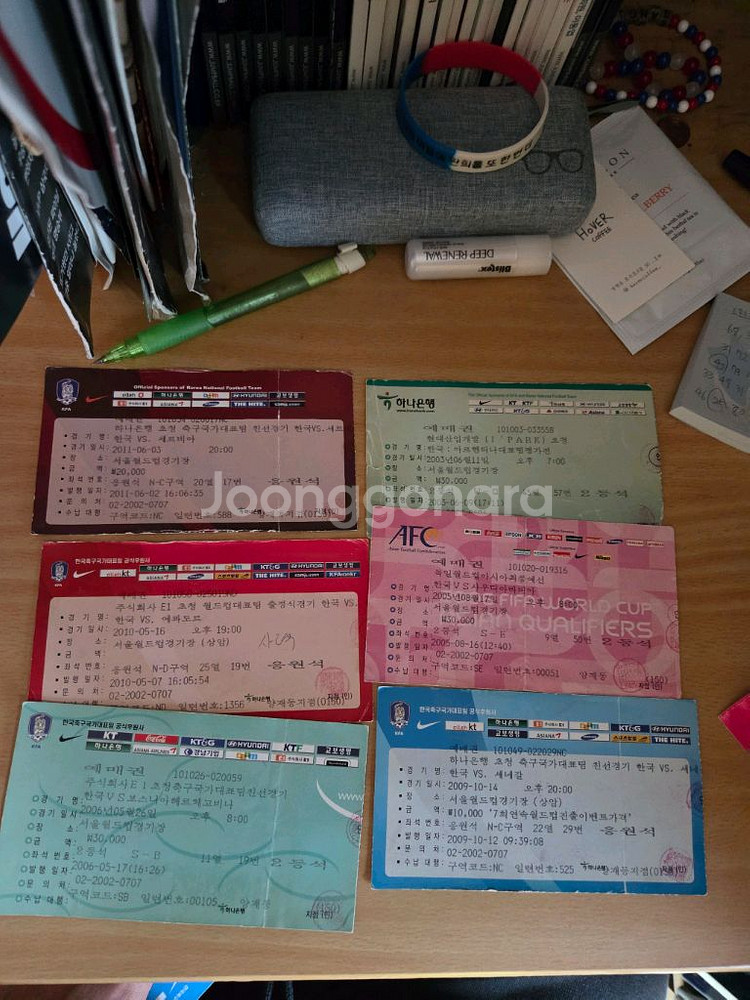 축구 a매치, k리그 올스타전 지난경기 지류티켓--1