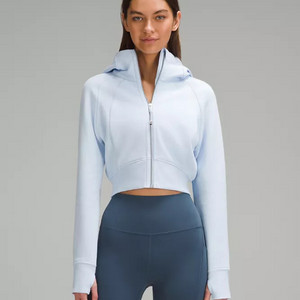 룰루레몬 스쿠바 풀집 크롭 후디