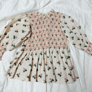 봉주르다이어리 블라우스 2-3 자수 헤어핀 포함