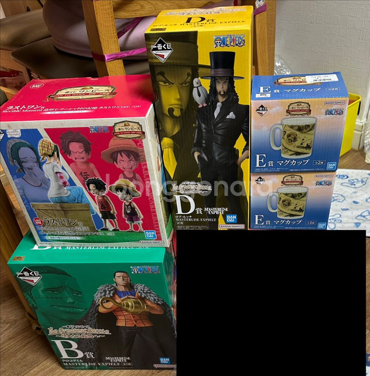 원피스 마스터라이즈 에픽 피규어 세트--4