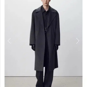 토니웩 캐시미어 벨티드 코트 XS