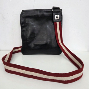 발리 삼선 가죽 크로스백 메신저백 남성 가방 브라운