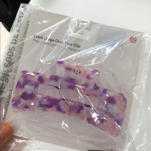 룰루레몬 엑스트라 라지 클로 헤어 클립
