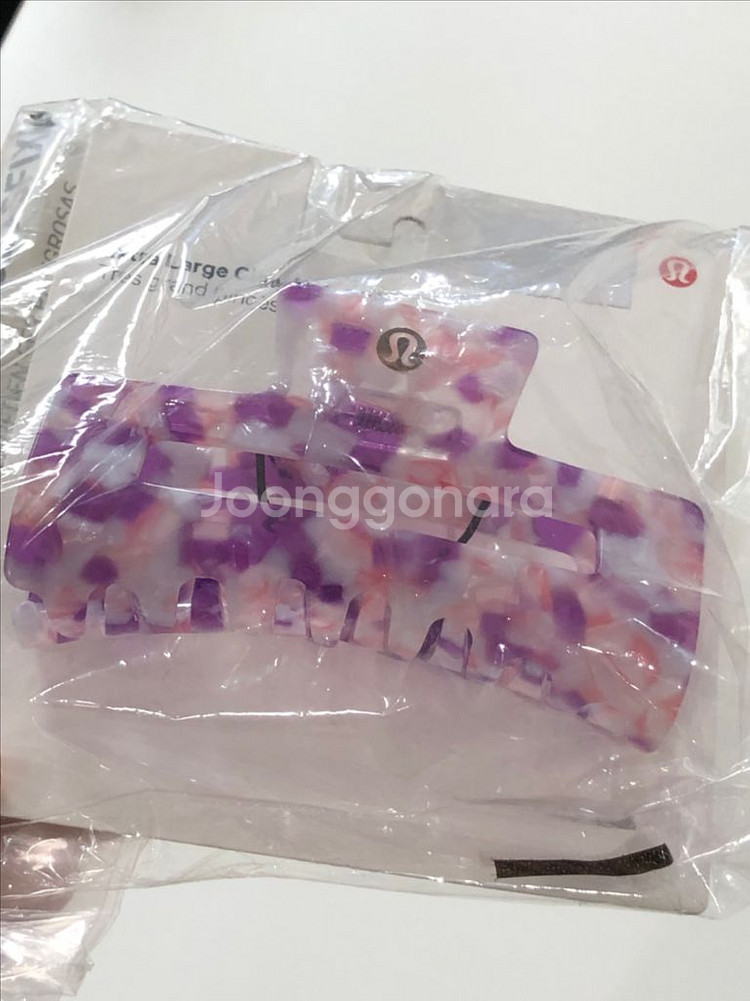 룰루레몬 엑스트라 라지 클로 헤어 클립--2
