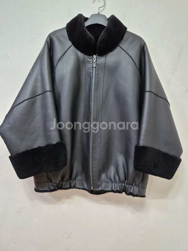 양모100 리버시블 루즈 점퍼(66)--0