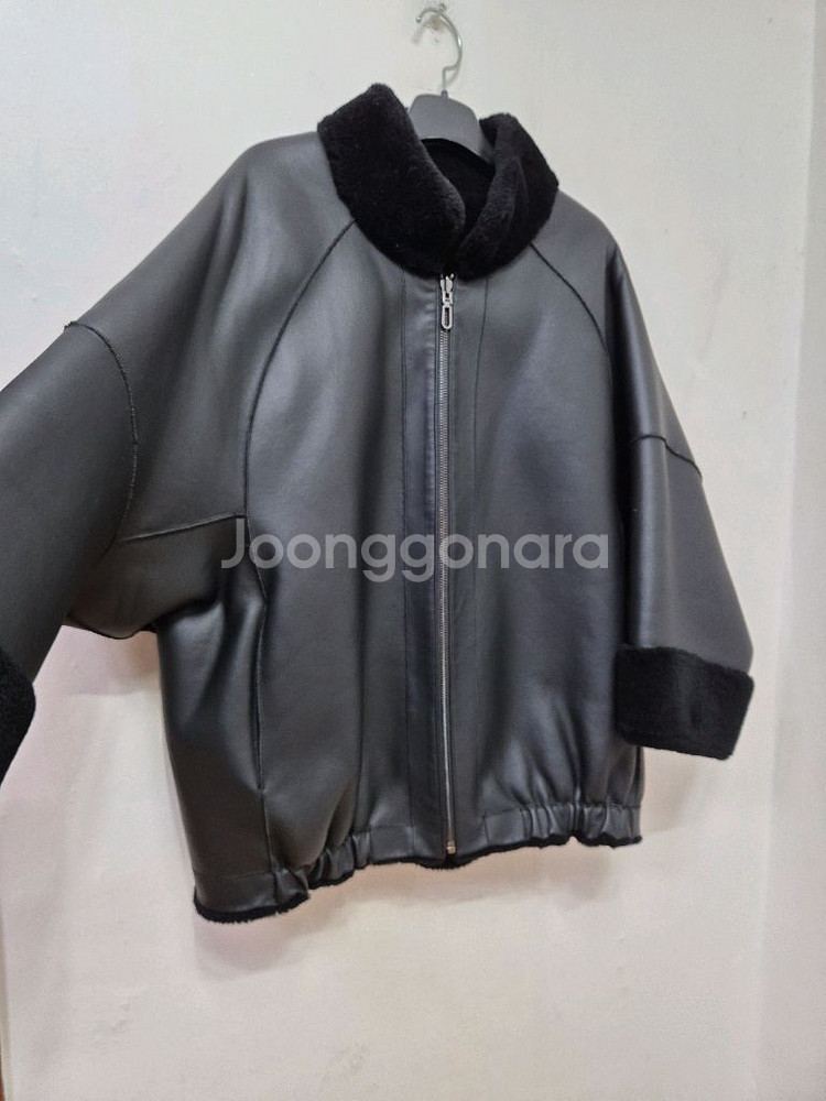 양모100 리버시블 루즈 점퍼(66)--1