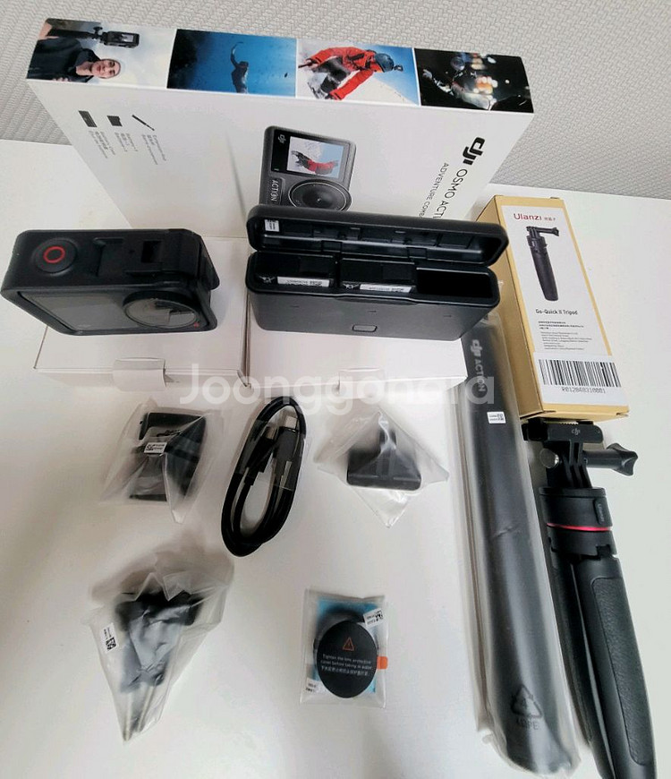 DJI 오즈모 액션4 어드벤처 콤보 팝니다--2