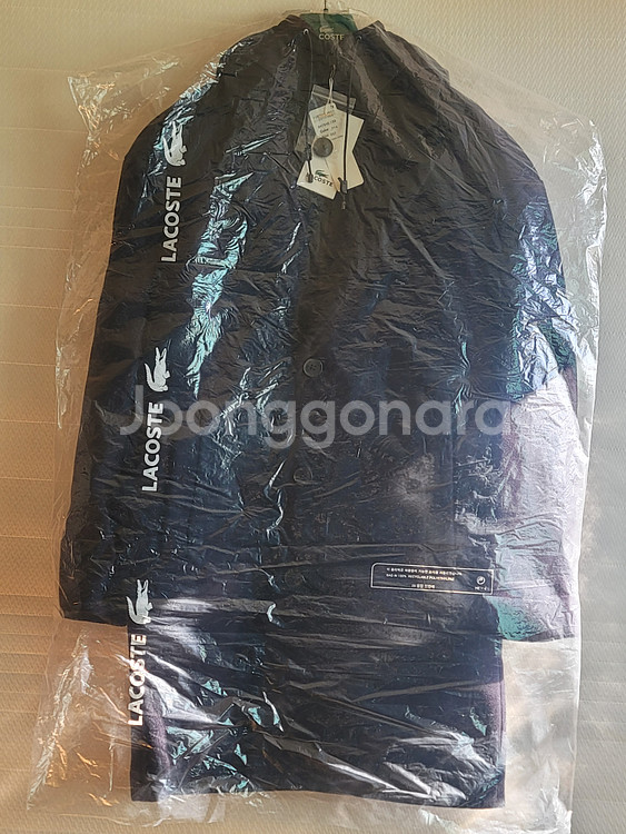 lacoste hood lining coat--0