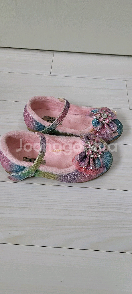 여아 털구두 180 공주구두 털구두 탈렌트키즈 유아털구두--0