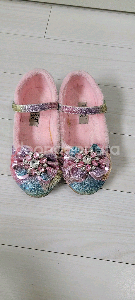 여아 털구두 180 공주구두 털구두 탈렌트키즈 유아털구두--1