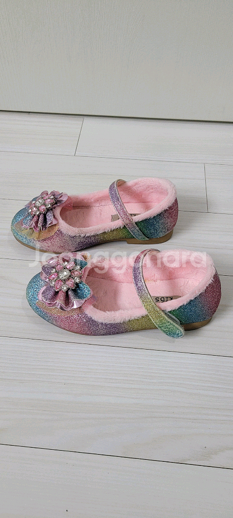 여아 털구두 180 공주구두 털구두 탈렌트키즈 유아털구두--2