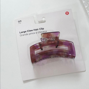 룰루레몬 라지 클로 헤어 클립