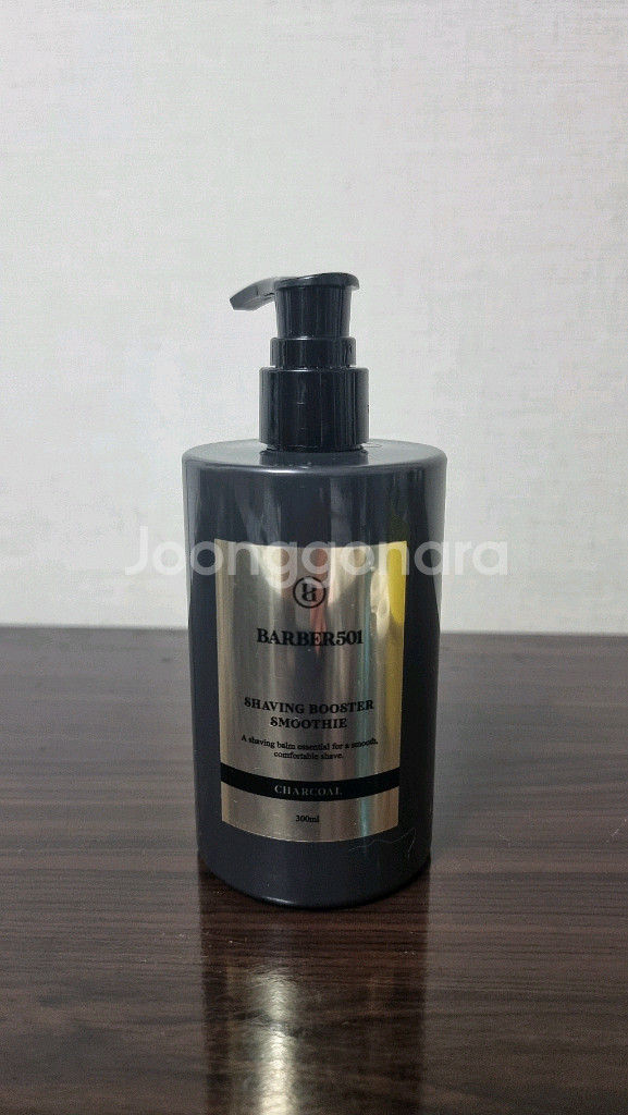 새상품)바버501 쉐이빙 부스터 스무디 차콜 300ml--1