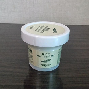 스킨푸드쌀 마스크팩 워시오프