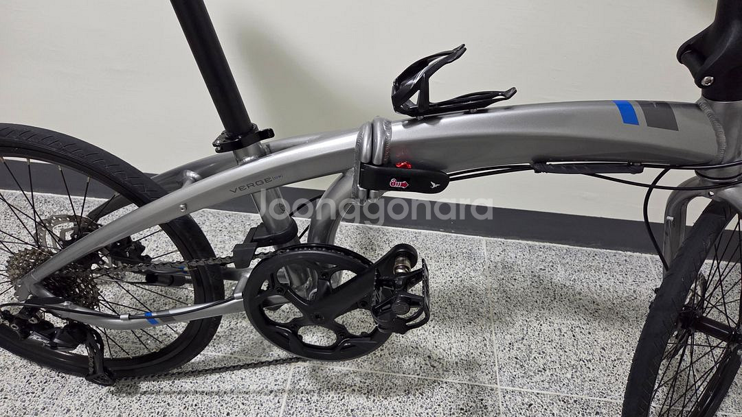 턴 버지 D9 미니벨로 자전거--5