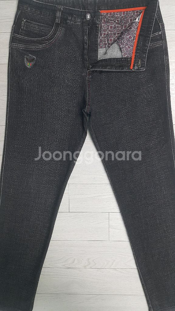 이태리수입(사방스판) 기모청바지 34인치(No.747)드라이완료!--2