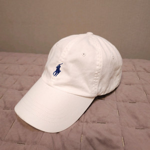 폴로 화이트 볼캡 F