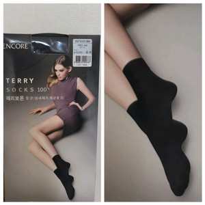 기모 발목스타킹 비너스 앙코르 테리삭스