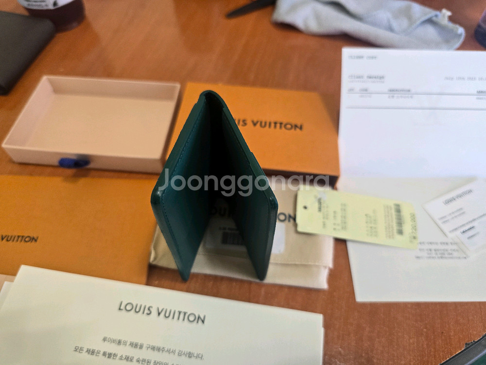 루이비통 카드지갑--6