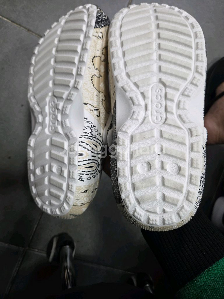 털 크록스 슬리퍼260--3