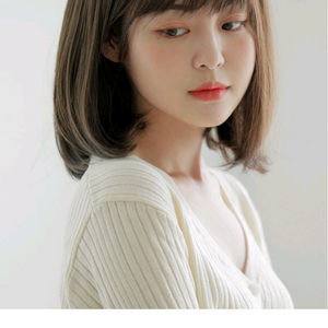 통가발 내추럴 블랙(거의 새것)