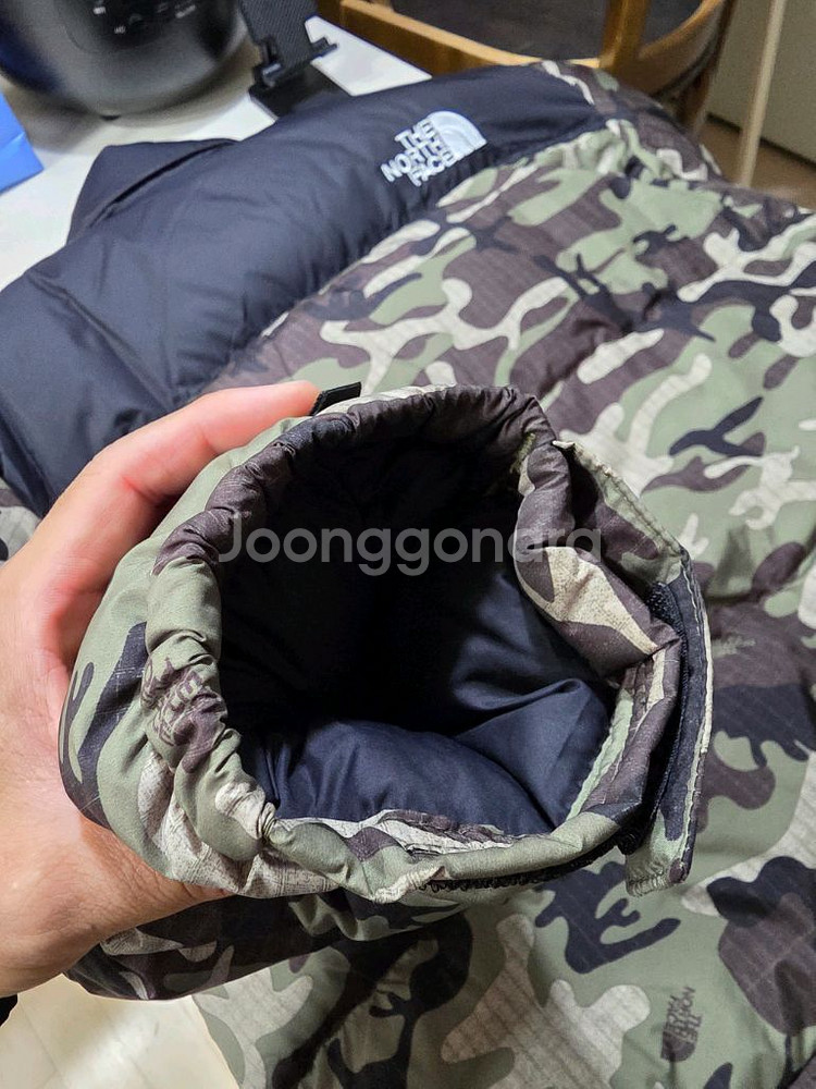 노스페이스 1996 눕시 카모 자켓--8