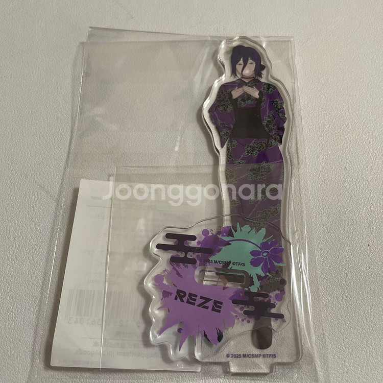 체인소맨 오마츠리 팝업 레제 아크릴스탠드--0