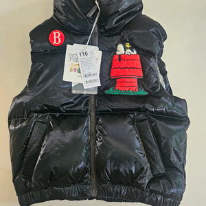 베베드피노 스누피 글로시 덕 다운 베스트 110