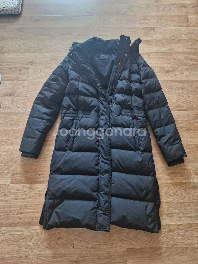 띠어리 여성 패딩 롱코트--0