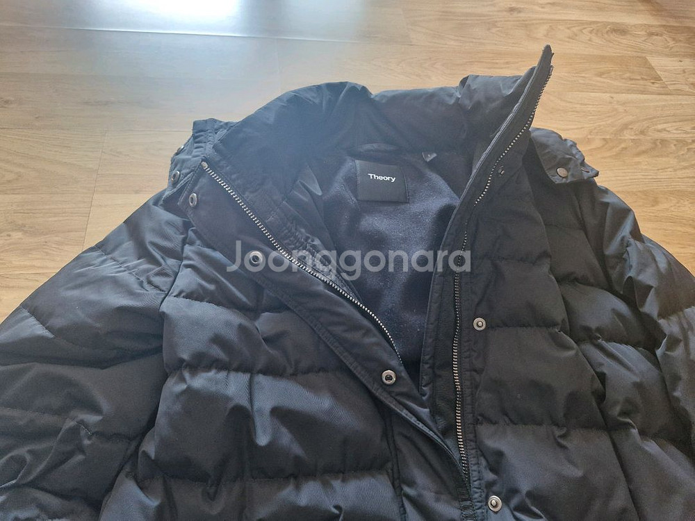 띠어리 여성 패딩 롱코트--1