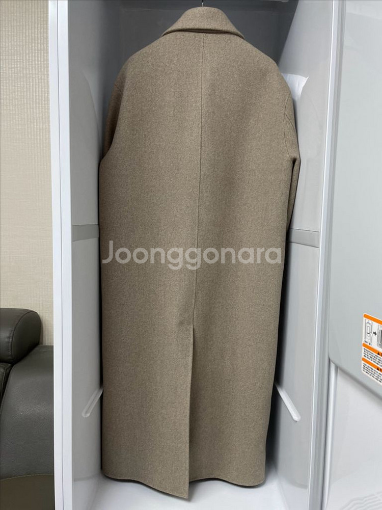 솔리드옴므 21fw 트윌 베이지 코트 48사이즈--1
