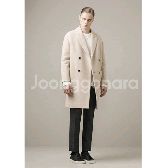 코모도스퀘어 더블 울코트--0