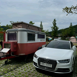 블루밴 미니팝업 카라반