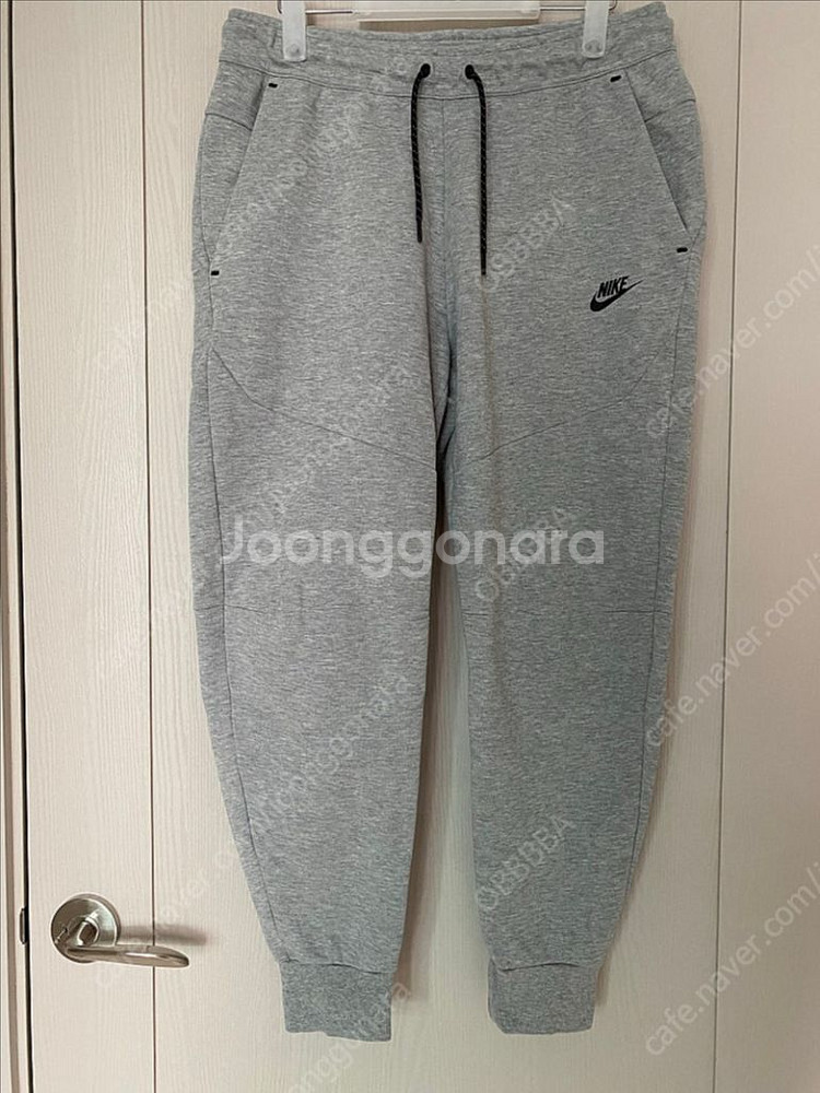 나이키 테크팩 테크플리스 조거 블랙 그레이 L--5