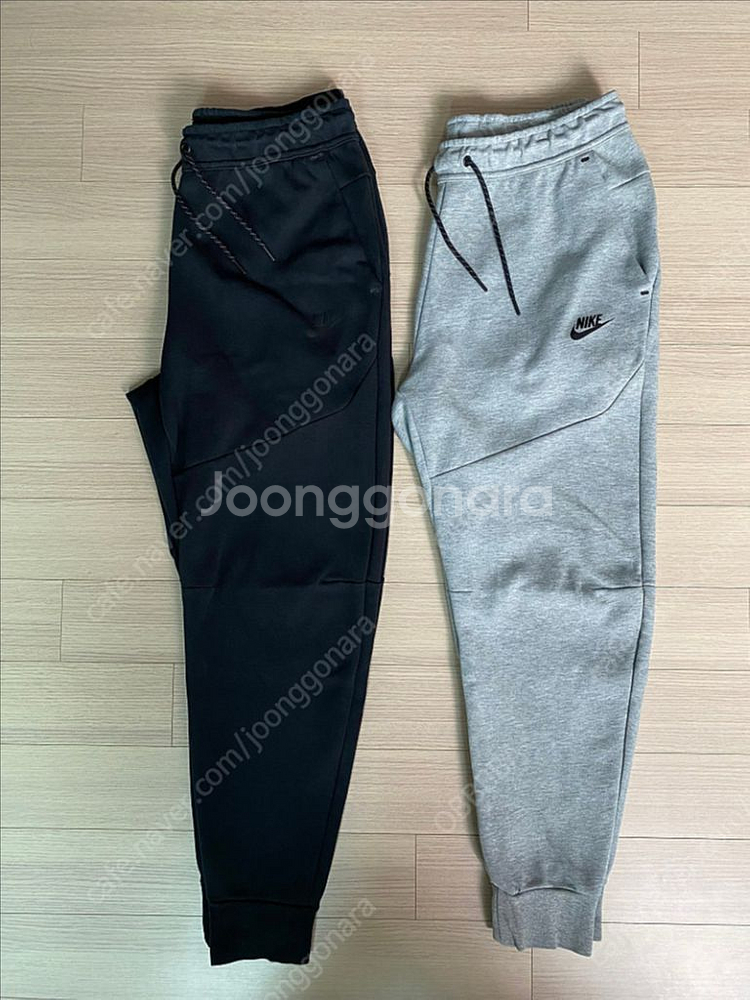 나이키 테크팩 테크플리스 조거 블랙 그레이 L--1
